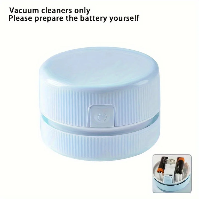 Desk vacuum cleaner, mini small household rubber paper cleaner, portable student supplies, office supplies, desktop storage box