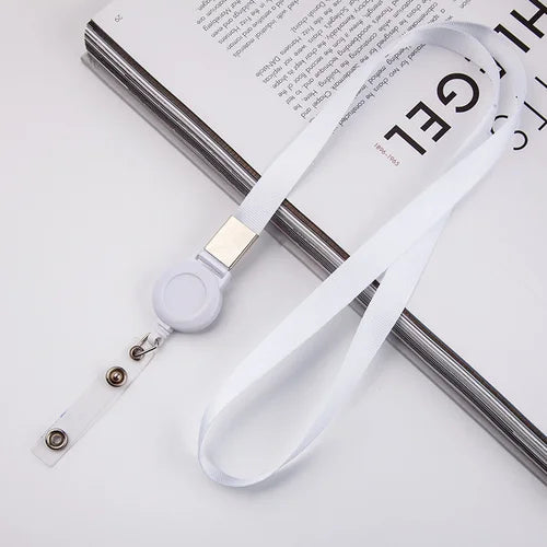 Lanyard For Keys Chain Neck Straps Badge Holder Student Bus Card Badge Holder Credit Cards Bank ID Card School Supplies