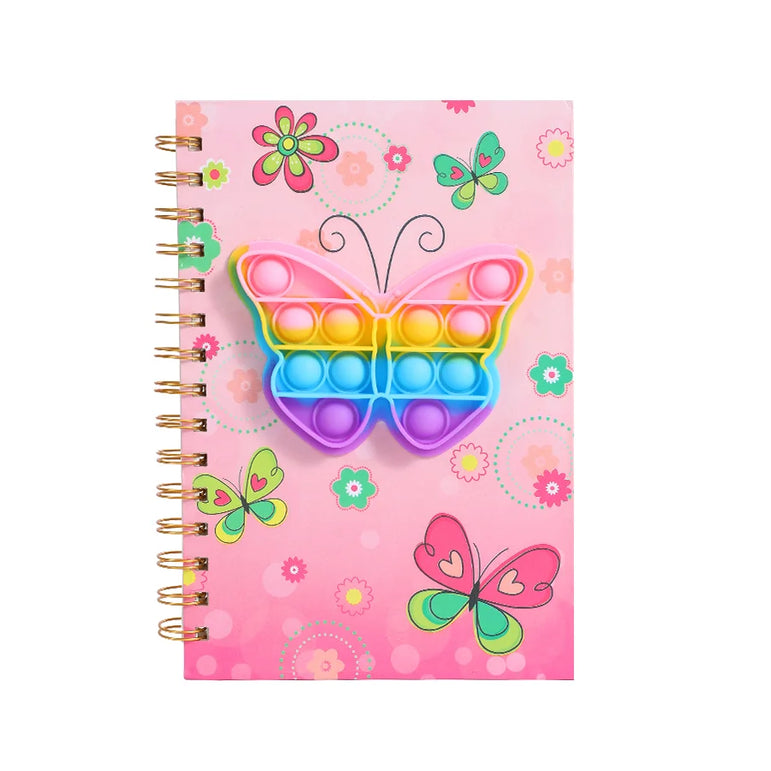 A popular animal food and starry sky Instagram diary, cute notebook planner, 200 page thick version