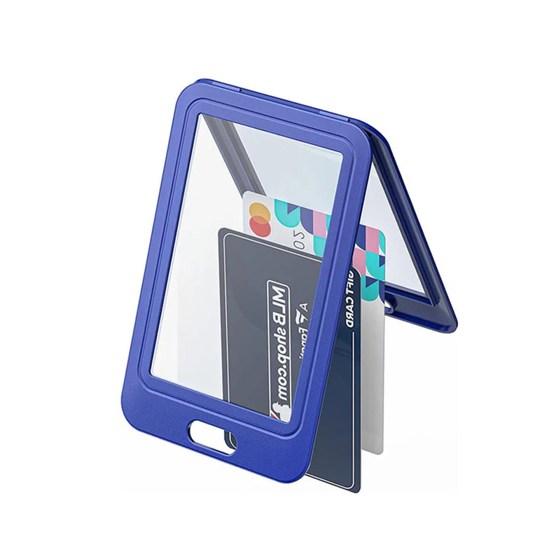 New Transparent Work Card Badge Holder Office Staff Employees ID Card Clear Pass Name Work Card Cover Case Sleeve with Lanyard