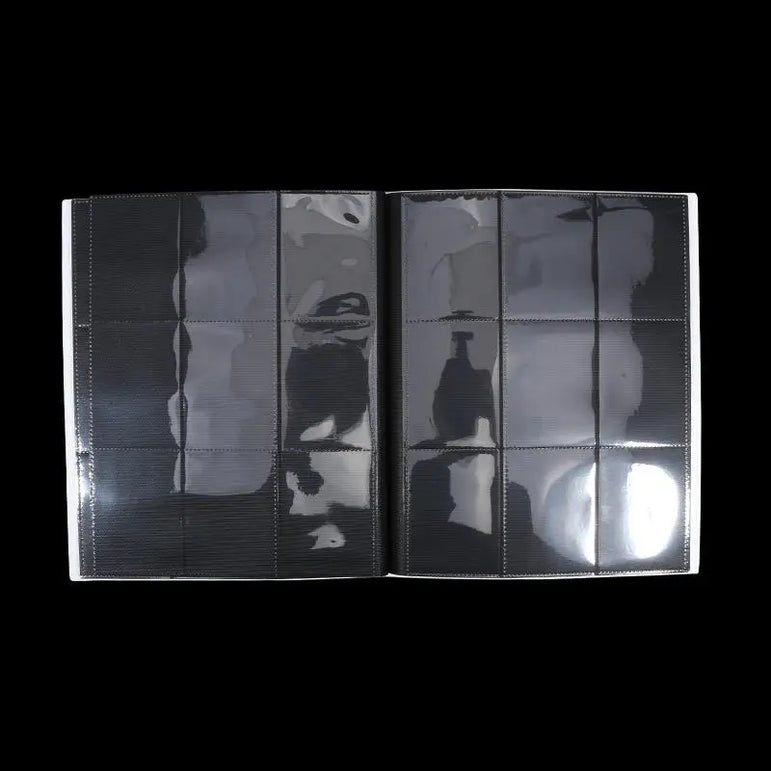 Trading Card Collector Holder 4/9/12-Pocket Binder Portable Storage Case Suitable for Game Cards Baseball Football Cards