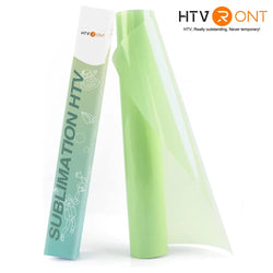 HTVRONT 12"X5FT Sublimation HTV Vinyl for Dark/Light Colored Shirts Dye Sub Heat Transfer Vinyl for Sublimation Cotton Fabric