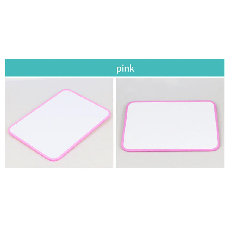 White Board Wipe off Lap Board Double Sided Erasable Magnetic Whiteboard for Kids Children Painting Drawing Writing Notes