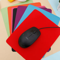 1PCS Ultra-thin Color Mouse Pad Anti-Slip Wrist Rests Mice Mats for Gaming Laptop Student Stationery Thickness 0.1 cm