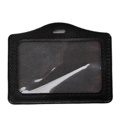 2023 1PC Colorful No zipper Badge Card Set Double-Sided Transparent PU Imitation Leather Credit Card Holder Work Supplies