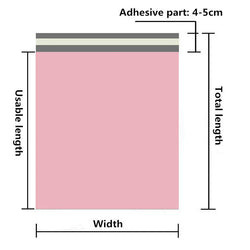 50Pcs/Lots Courier Bag Envelope Packaging Delivery Bag Waterproof Self Adhesive Seal Pouch Mailing Bags Plastic Transport Bag
