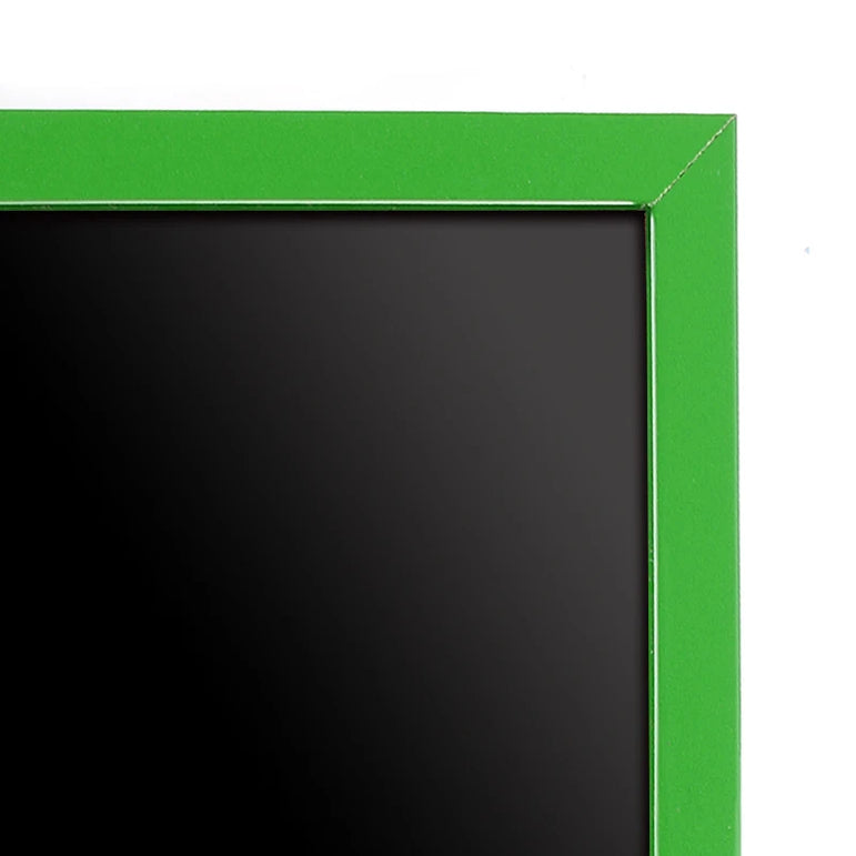 New 30*40cm Blackboard 15 Colors MDF Frame For Chosen A3 Magnetic Chalkboard Dry Erase Bulletin Board Wooden Message Chalk Board