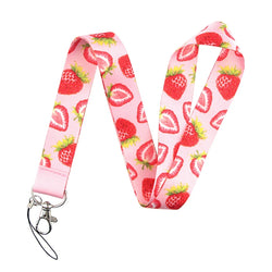 LT683 Cute Sloth Painting Art Neck Strap Lanyards Keychain Badge Holder ID Card Pass Hang Rope Lariat Key Ring Accessories Gifts