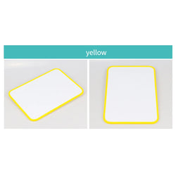 White Board Wipe off Lap Board Double Sided Erasable Magnetic Whiteboard for Kids Children Painting Drawing Writing Notes