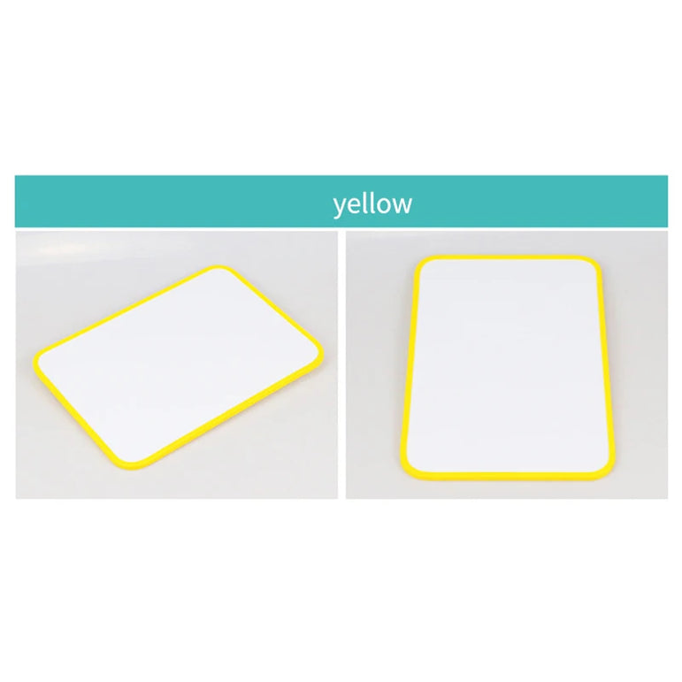 White Board Wipe off Lap Board Double Sided Erasable Magnetic Whiteboard for Kids Children Painting Drawing Writing Notes