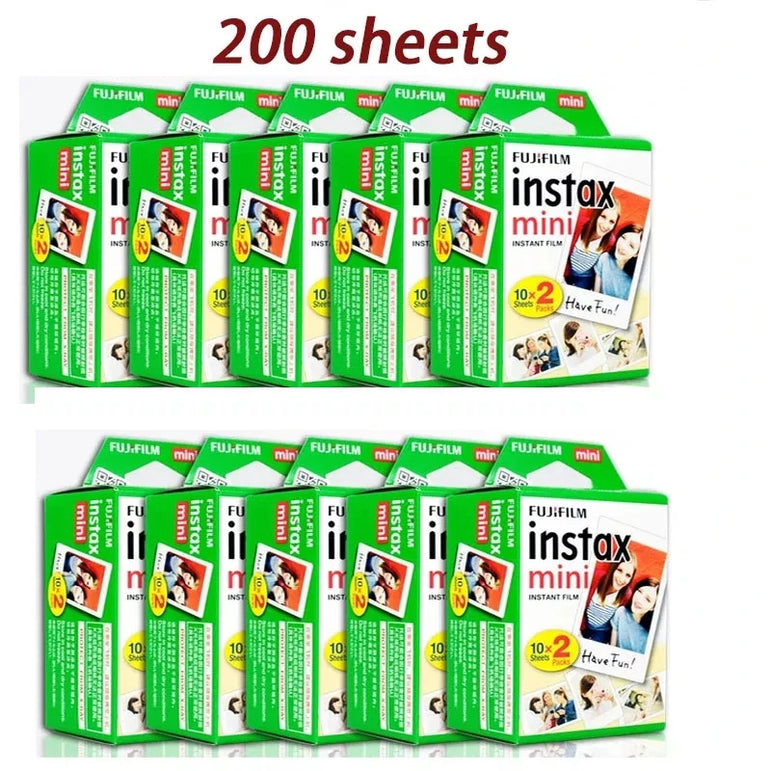10-100 sheets Fuji Fujifilm instax mini 11 9 8 white Edge films for instax Instant Camera mini 8 9 7s Photo paper