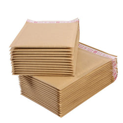 10PCS/15 sizes Kraft Bubble Envelopes Paper Padded Mailers Shipping Packaging Envelope Mailing Courier Postal Storage Encelopes