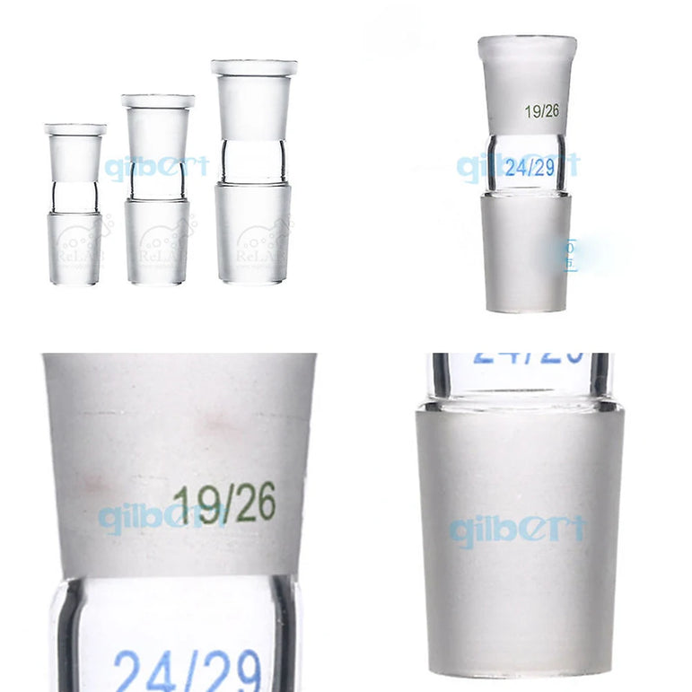 14/23 19/26 24/29 29/32 Female to 19/24/29/34/40/50mm Male Joint Laborotary Glass Enlarging Transfer Adapter Glassware