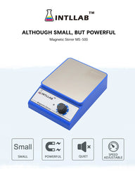 INTLLAB Magnetic Stirrer Magnetic Mixer with Stir Bar 3000 rpm Max Stirring Capacity: 3000ml