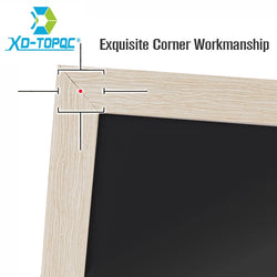 New 30*40cm Blackboard 15 Colors MDF Frame For Chosen A3 Magnetic Chalkboard Dry Erase Bulletin Board Wooden Message Chalk Board