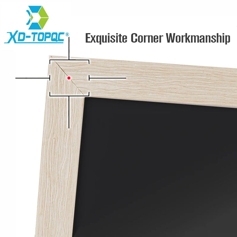 New 30*40cm Blackboard 15 Colors MDF Frame For Chosen A3 Magnetic Chalkboard Dry Erase Bulletin Board Wooden Message Chalk Board