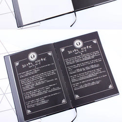ZK20 Dropshiping Death Note Planner Anime Diary Cartoon Book Lovely Notebook Theme Cosplay Large Dead Note Writing Notebook
