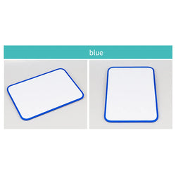 White Board Wipe off Lap Board Double Sided Erasable Magnetic Whiteboard for Kids Children Painting Drawing Writing Notes