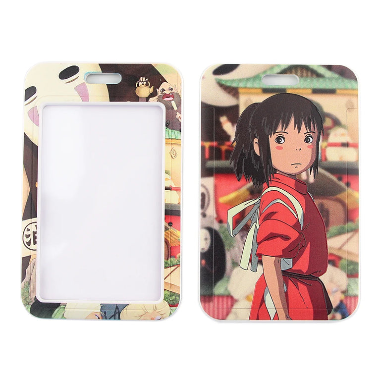 YL188 New Anime Icons Office Lanyard ID Card Badge Holder Pendant Keychain Pass Gym Mobile Kids Key Rings Accessories Gifts