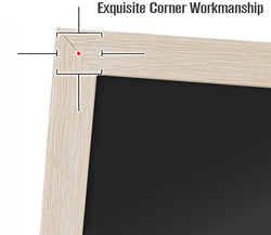 New 30*40cm Blackboard 15 Colors MDF Frame For Chosen A3 Magnetic Chalkboard Dry Erase Bulletin Board Wooden Message Chalk Board