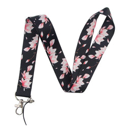 LT683 Cute Sloth Painting Art Neck Strap Lanyards Keychain Badge Holder ID Card Pass Hang Rope Lariat Key Ring Accessories Gifts