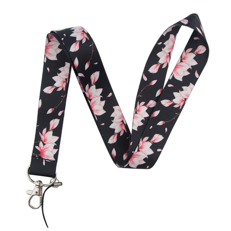 LT683 Cute Sloth Painting Art Neck Strap Lanyards Keychain Badge Holder ID Card Pass Hang Rope Lariat Key Ring Accessories Gifts