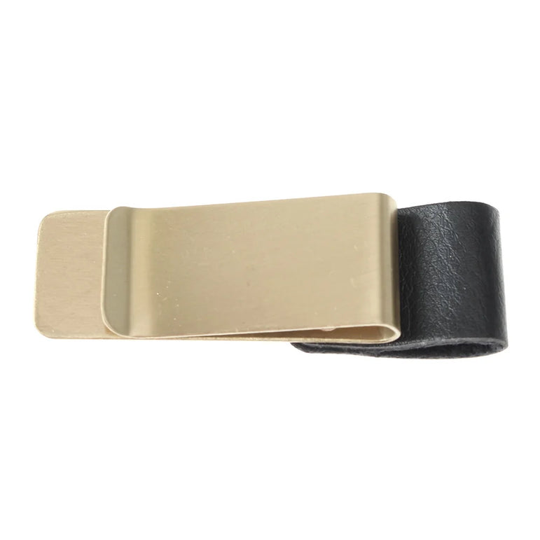 1Pc Metal Leather Pen Holder Brass Stainless Steel Pencil Clip Vintage Dairy Notebook Metal Clip Clipboards Pen Holder Pen Clip