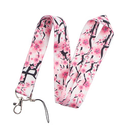 LT683 Cute Sloth Painting Art Neck Strap Lanyards Keychain Badge Holder ID Card Pass Hang Rope Lariat Key Ring Accessories Gifts