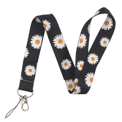 LT683 Cute Sloth Painting Art Neck Strap Lanyards Keychain Badge Holder ID Card Pass Hang Rope Lariat Key Ring Accessories Gifts