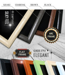 New 30*40cm Blackboard 15 Colors MDF Frame For Chosen A3 Magnetic Chalkboard Dry Erase Bulletin Board Wooden Message Chalk Board