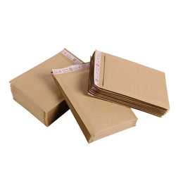 10PCS/15 sizes Kraft Bubble Envelopes Paper Padded Mailers Shipping Packaging Envelope Mailing Courier Postal Storage Encelopes