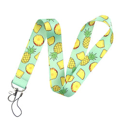 LT683 Cute Sloth Painting Art Neck Strap Lanyards Keychain Badge Holder ID Card Pass Hang Rope Lariat Key Ring Accessories Gifts
