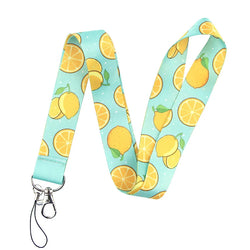 LT683 Cute Sloth Painting Art Neck Strap Lanyards Keychain Badge Holder ID Card Pass Hang Rope Lariat Key Ring Accessories Gifts
