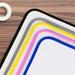 White Board Wipe off Lap Board Double Sided Erasable Magnetic Whiteboard for Kids Children Painting Drawing Writing Notes