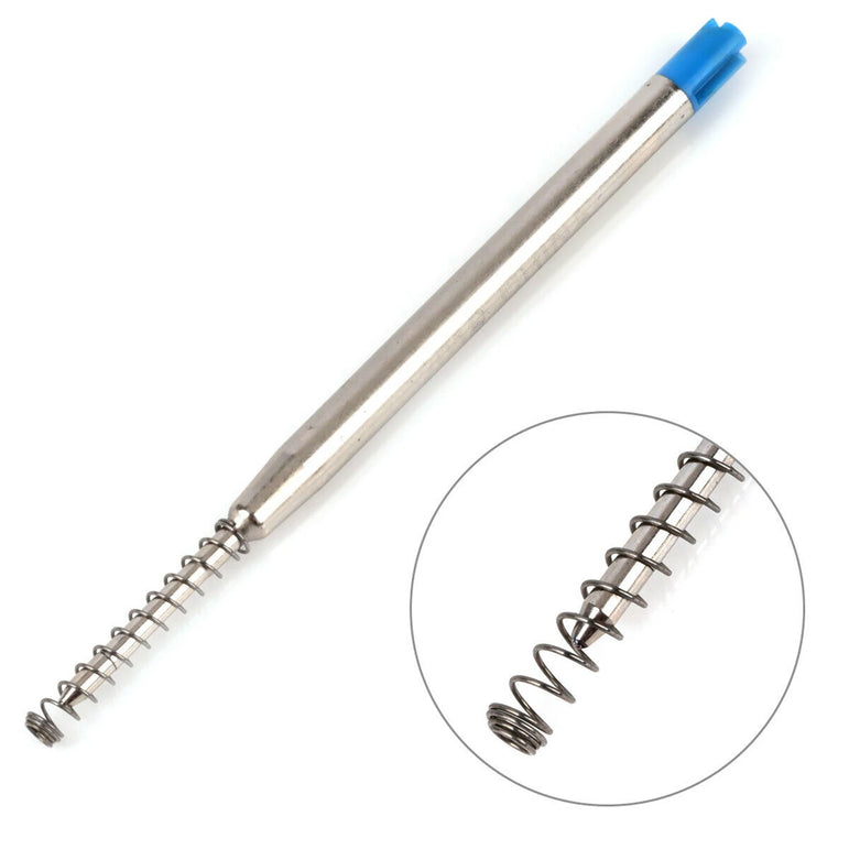 10pcs Ink Pen Point Refill Ballpoint 1mm Medium G2 Refills with Spring