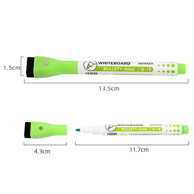 A5 Size Magnetic Whiteboard Pens Fridge Dry Erase White Board Refrigerator Magnet Note Home Soft Flexible Remind Message Boards