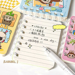 A7 Cartoon Capybara Coil Notebook Kawaii Learning Coil Book Cute Study Pocket Notepad Small Notebook School Stationery 
﻿ 
﻿