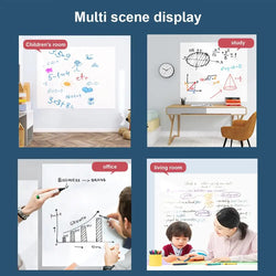 Electrostatic Whiteboard Wall Stickers Removable Children's Household Writing Board No Hurt The Wall Painting Drawing Board