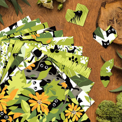 24pcs 30*30cm lovely Cat Scrapbook Craft Paper DIY Craft Paper Art Background Paper Origami Card Making Photo Album Decoration
