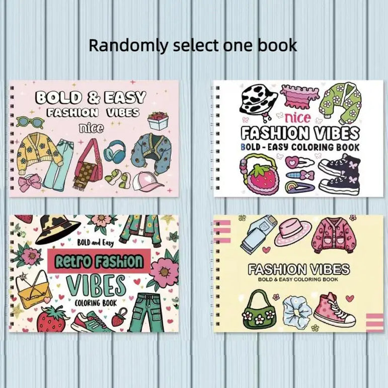 50Sheets/book Bobbie Good Coloring Book Educational Doodle Books For Adults Teens Students Stationery Children's Gifts Random