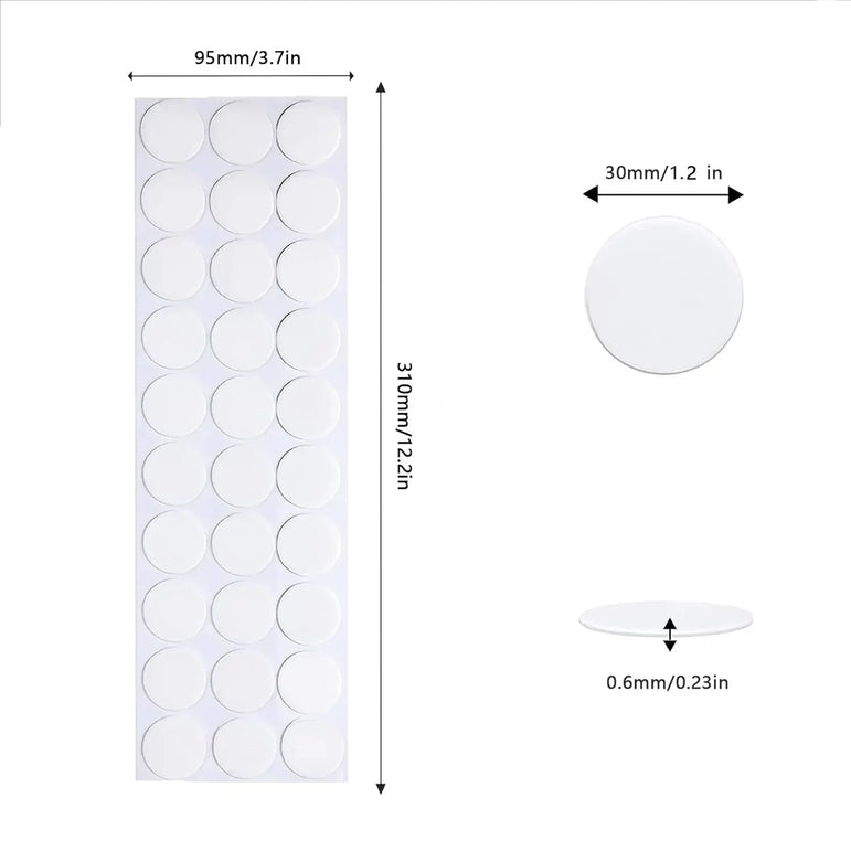 Adhesive Stick dots Two-Sided Sided Mounting Putty Stick Tack for Wall Hanging Crafts Balloons Festival Party Decorations