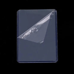 1-50PCS Transparent Korean Kpop Card Sleeve with Protective Film Clear Card Holder Idol Photo Game Card Toploaders Cover 35PT