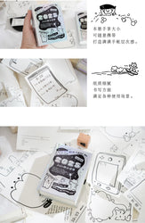 Journal GO 372 sheets 2025 Mini Calendar Note Portable Memo Calendar Student Stationery Delicate Calendar School Office Supplies