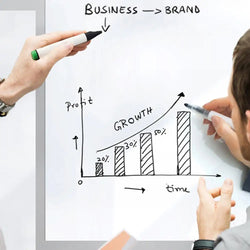 Electrostatic Whiteboard Wall Stickers Removable Children's Household Writing Board No Hurt The Wall Painting Drawing Board