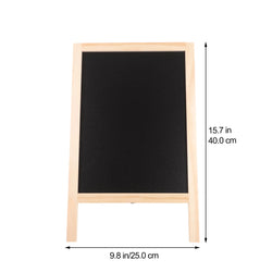 Set Double Sided Whiteboard Chalkboard Kids Sign Signs Easel Writing Stand Board Erasable Standing Wedding Table Message Student