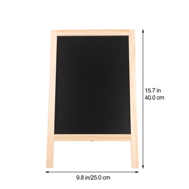 Set Double Sided Whiteboard Chalkboard Kids Sign Signs Easel Writing Stand Board Erasable Standing Wedding Table Message Student