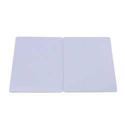 100pcs Multi-color Metal Aluminum Sheet Laser Marking Debugging Engraving Debugging Material Color Aluminums Business Card
