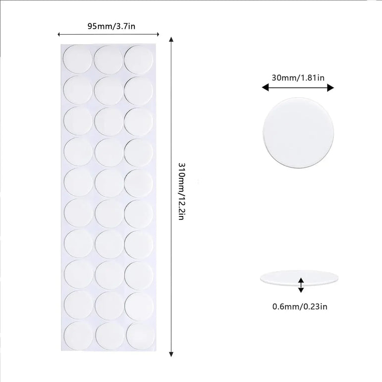 Adhesive Stick dots Two-Sided Sided Mounting Putty Stick Tack for Wall Hanging Crafts Balloons Festival Party Decorations