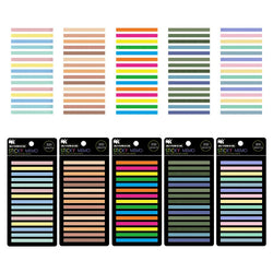 300 Sheets Posted It Transparentes Sticky Notes Self-Adhesive Annotation Read Books Bookmarks Tabs Notepad Aesthetic Stationery