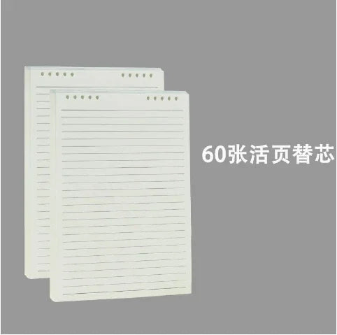 Top Spiral Notebook Horizontal Line 60 Sheets College Spiral Notepad Left-Handed Notebooks for Work School Office Business